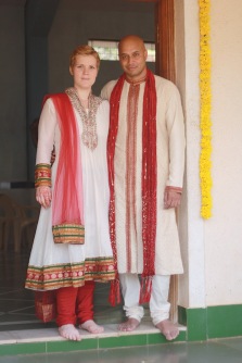All dressed up in India.